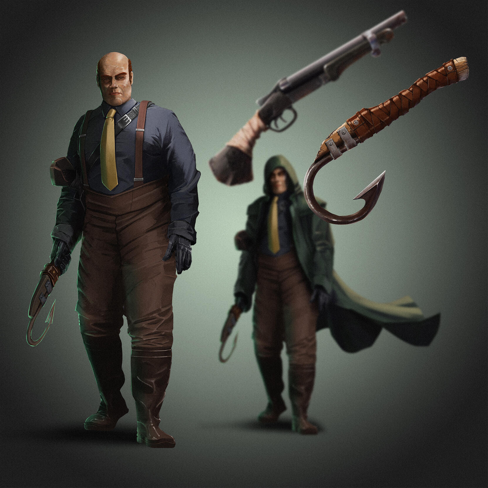 Character and Weapons Concept